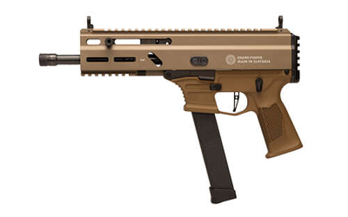 Handguns Grand Power Stribog 9mm GPWR STRIBOG SP9A3G 9MM 8" 33RD FDE • Model: Stribog